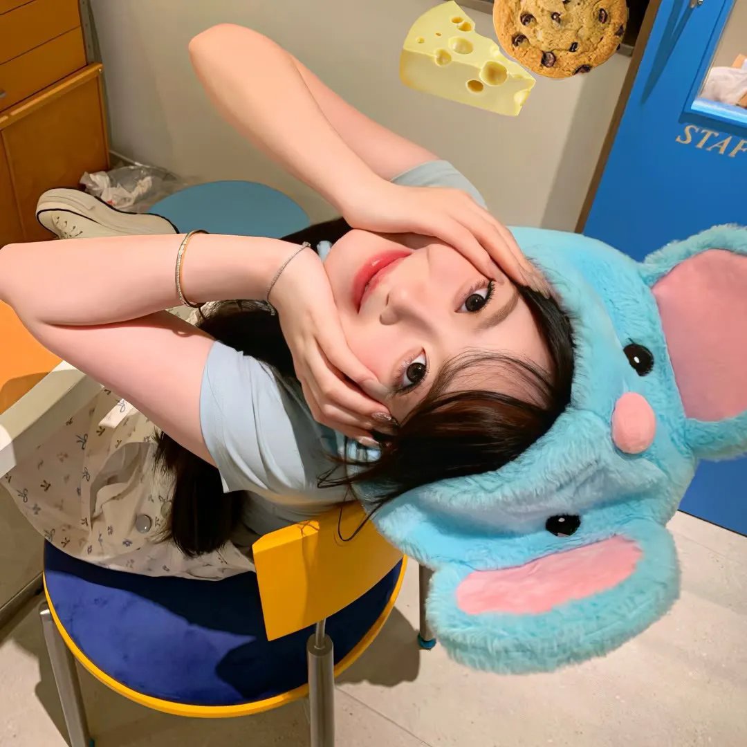 在大露台上